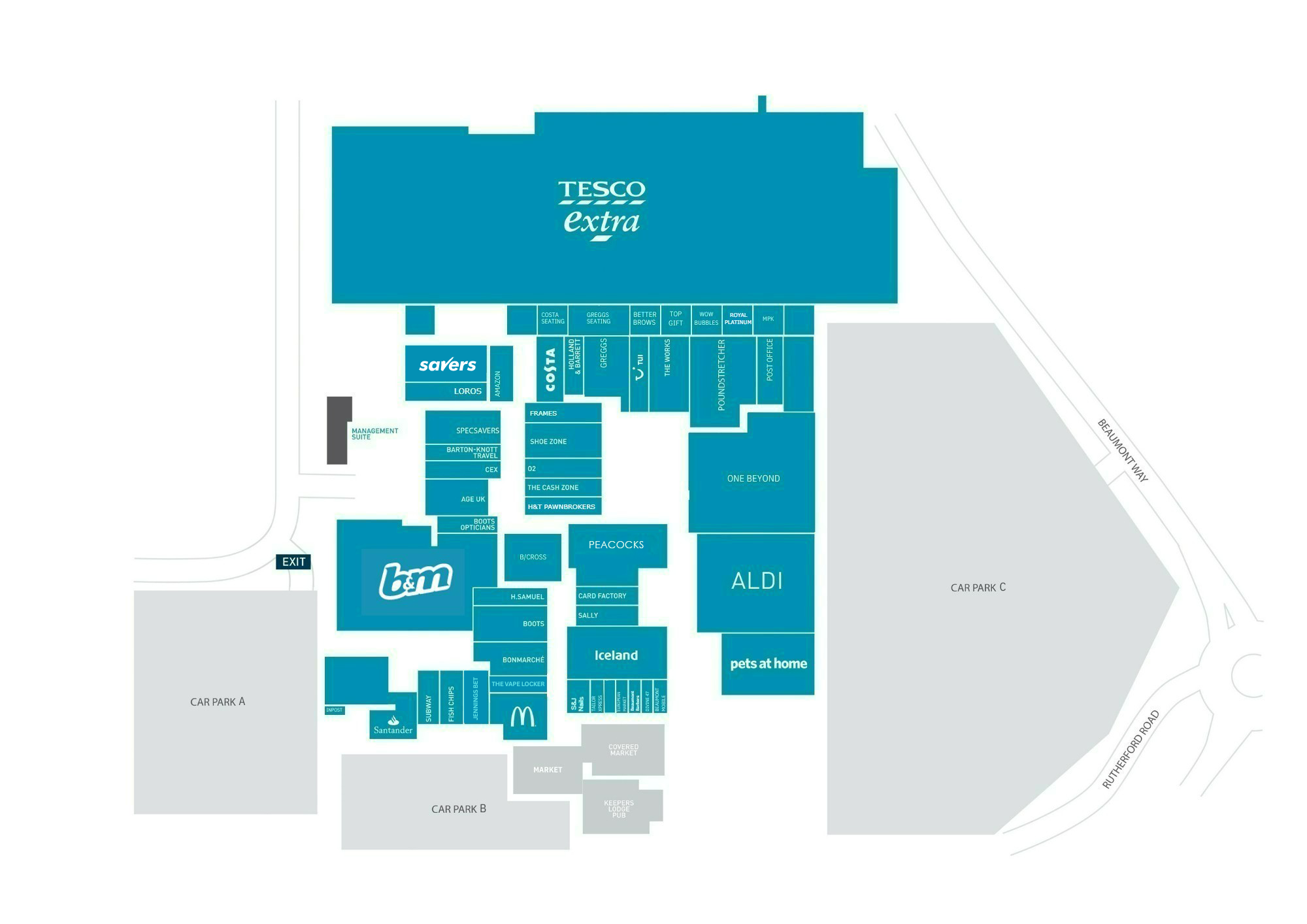 Beaumont Map - March 2026